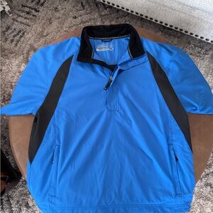 Cutter & Buck Blue and Black Windbreaker